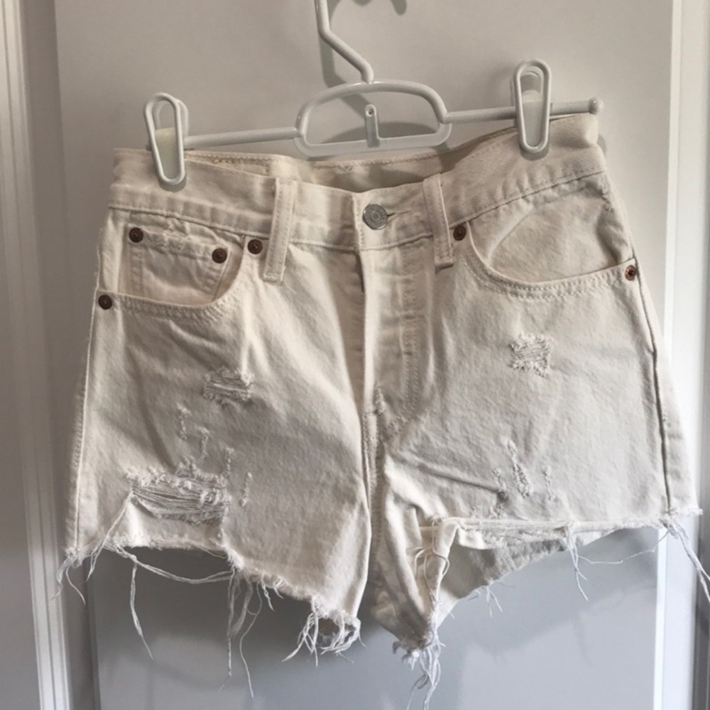 501 levis Jean shorts